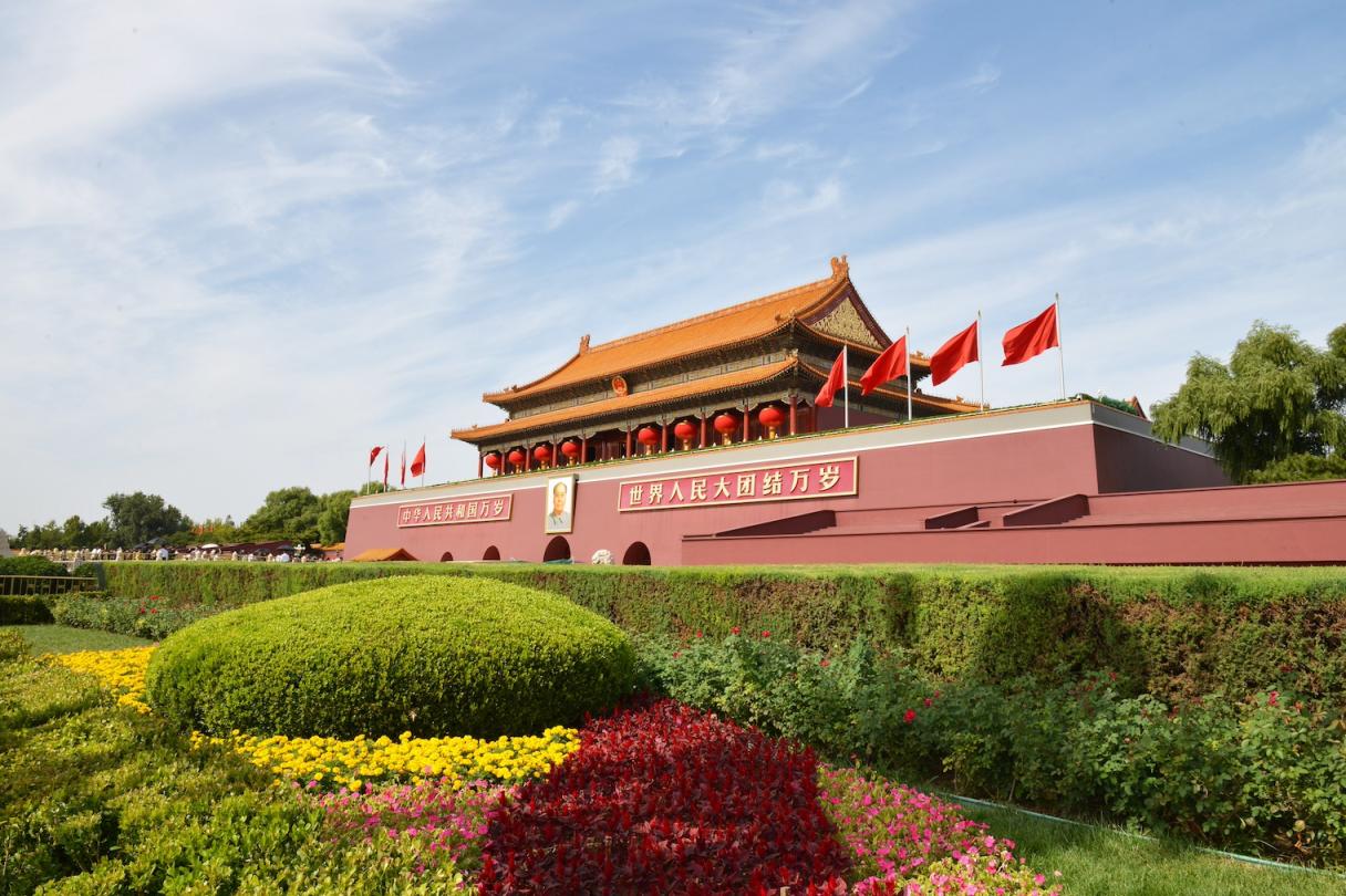 天安门城楼(10月6日摄).新华社记者 任超 摄