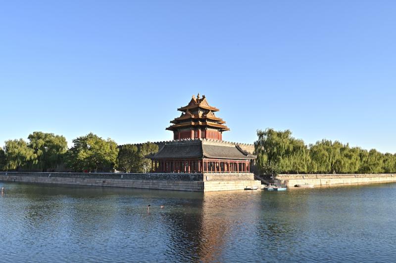 故宫角楼(10月20日摄).新华社记者 李鑫 摄