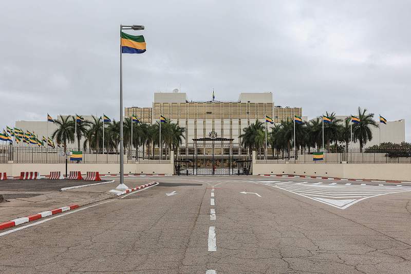 加蓬总统府(资料图)