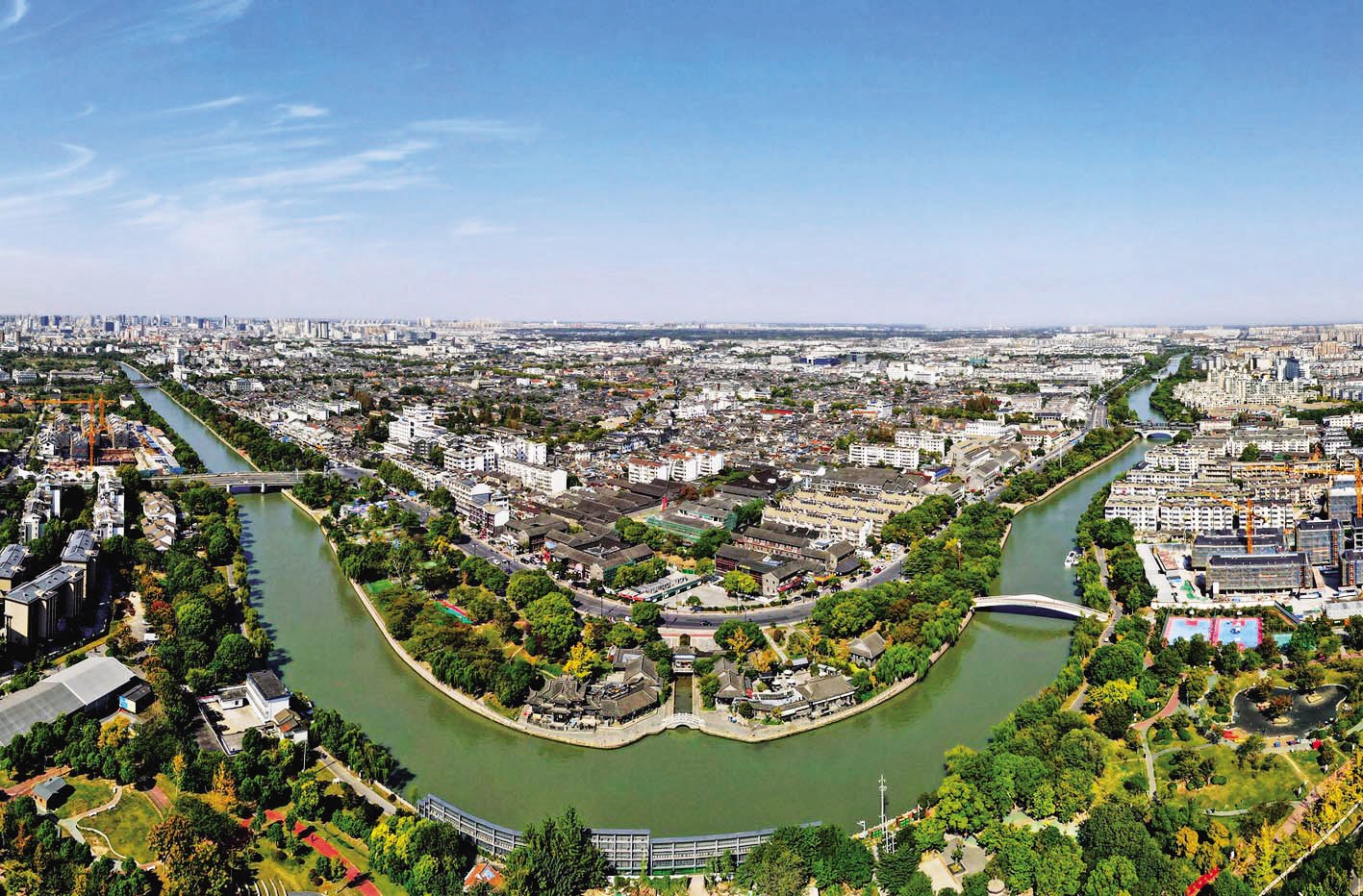 古运河风景如画. 资料图片