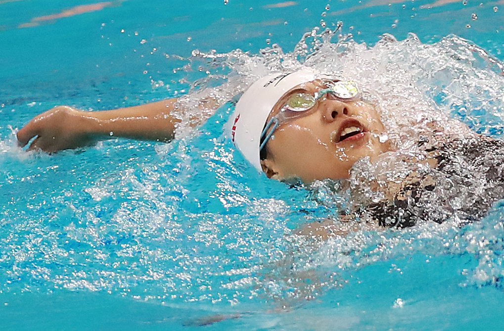 第一届全国学青会(校园组)游泳比赛结束 上海队以27金22银13铜领跑