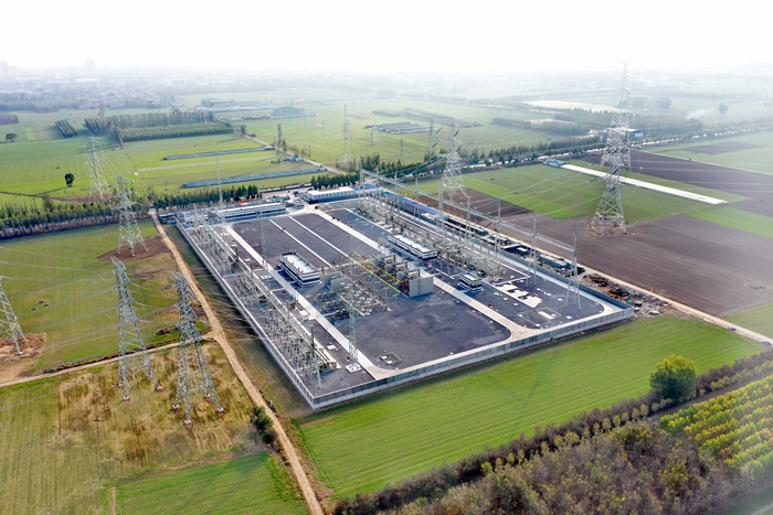 麟祥500千伏变电站(唐琳 摄)