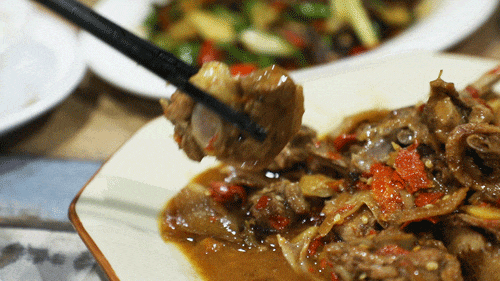 酸笋焖鸭。图源：广东发布