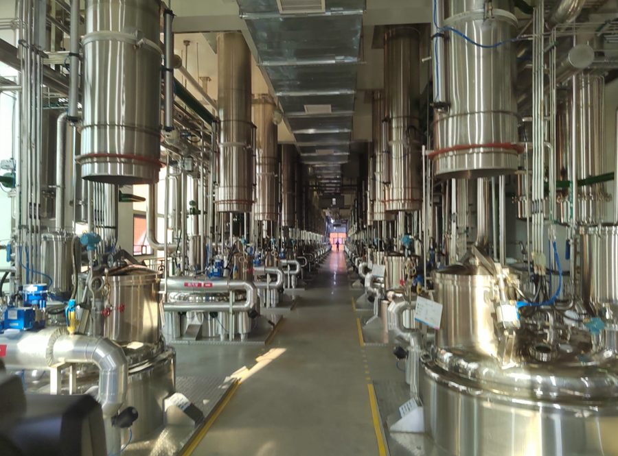 九惠制药颗粒剂自动化生产线.