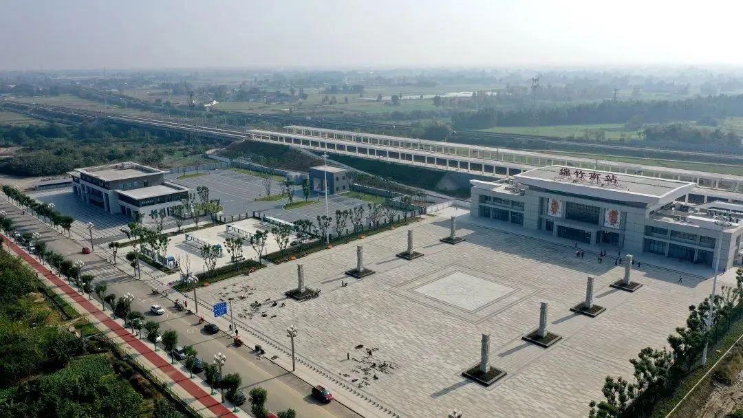 三星堆站首亮相川青铁路即将开通