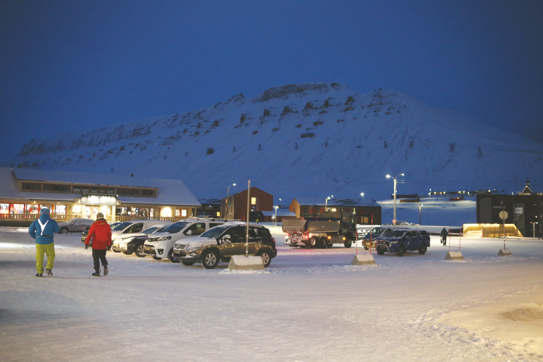 挪威 极夜里的北极小镇
