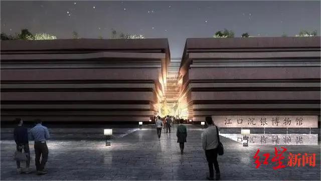 其选址于四川省眉山市彭山区江口街道,紧邻江口沉银遗址