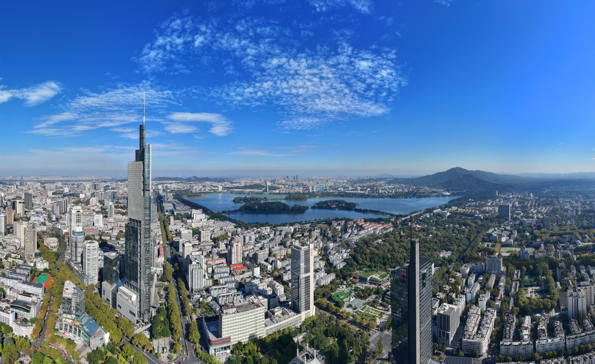 南京城.南京日报/紫金山新闻记者 徐琦 摄