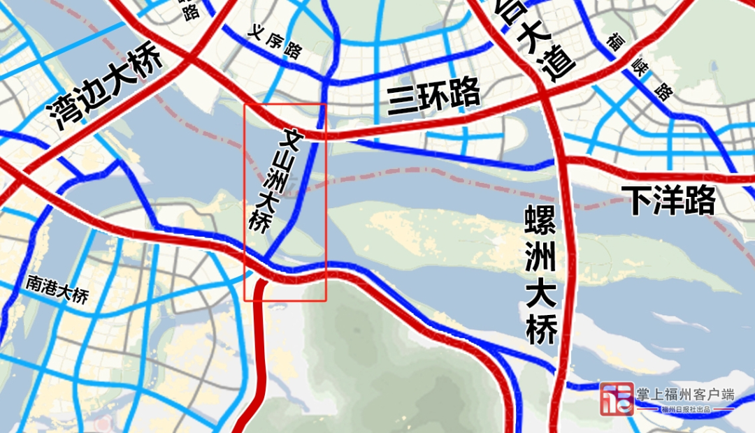 福州新增3座跨江大桥