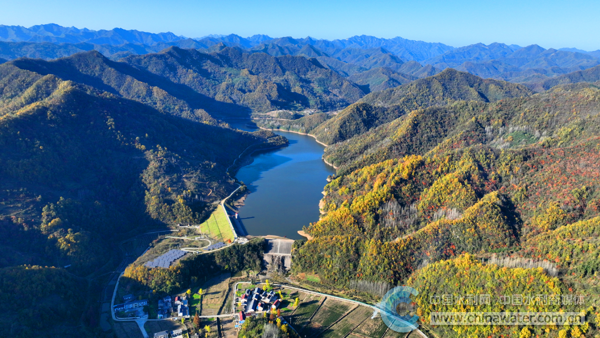 特约记者 张启龙 摄11月19日,在湖北省十堰市房县的汪家河水库,碧水