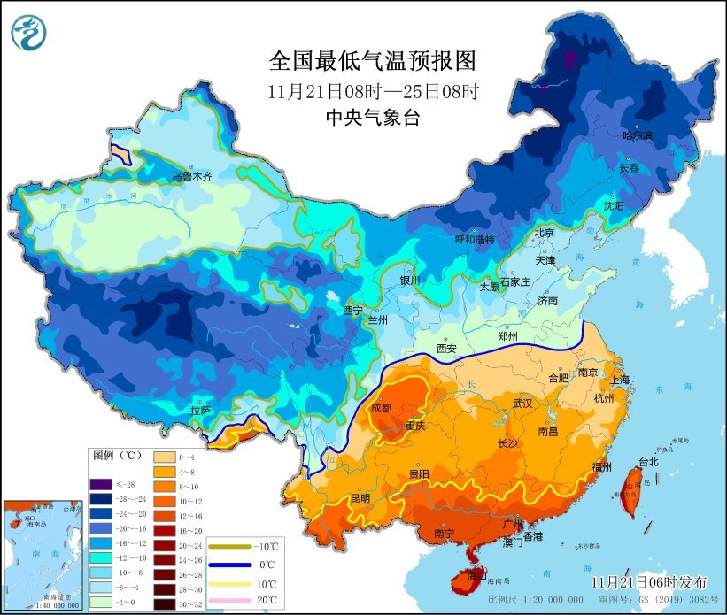 中央气象台:寒潮将影响我国 内蒙古黑龙江等地将有强降雪|内蒙古_新浪