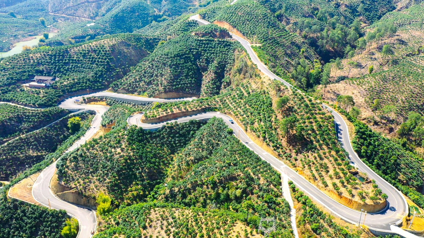 攀枝花市盐边县金纳路.交通运输厅公路局供图