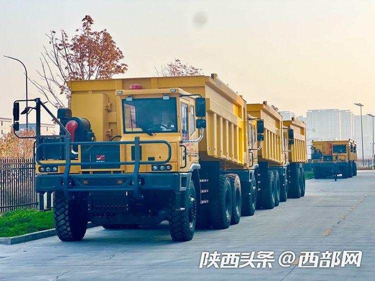 同力重工生产的非公路宽体自卸车.