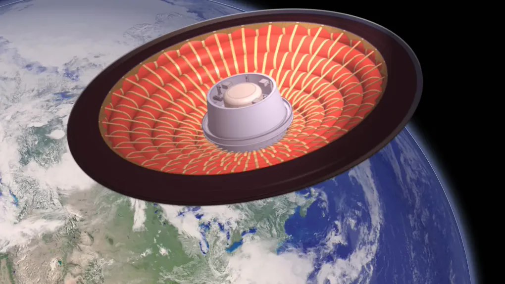美国宇航局成功测试新型充气隔热罩