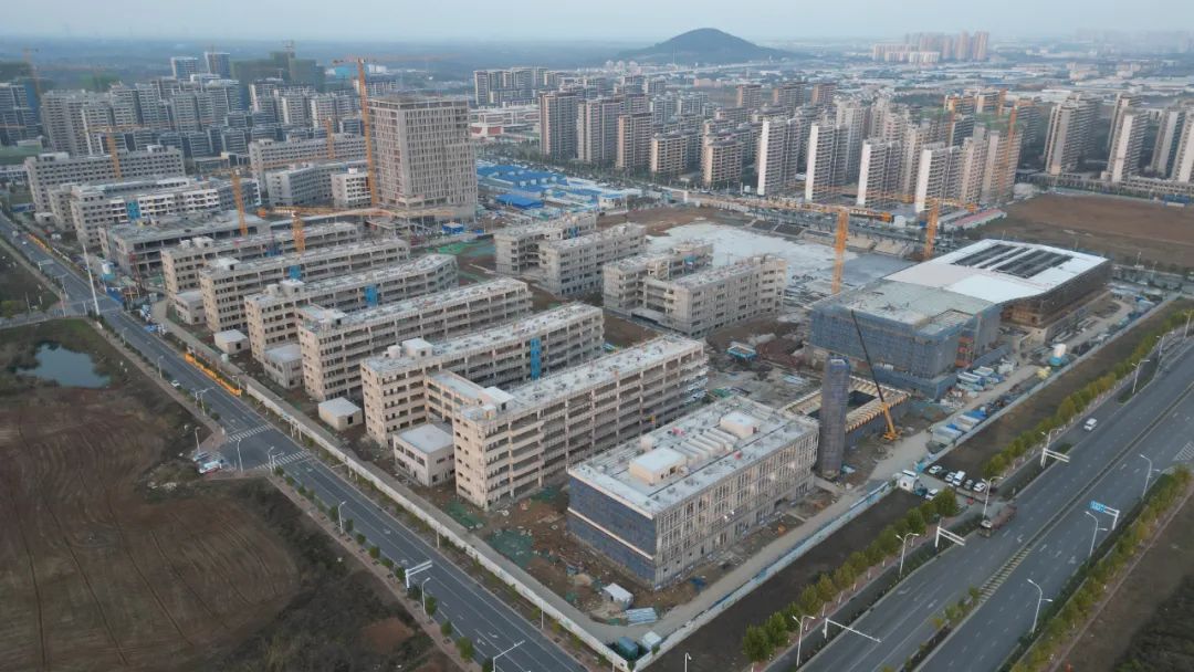 建设中的合肥八中运河新城校区