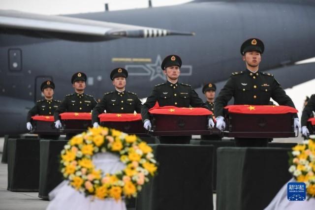 第十批在韩中国人民志愿军烈士遗骸回国|辽宁省_新浪财经_新浪网