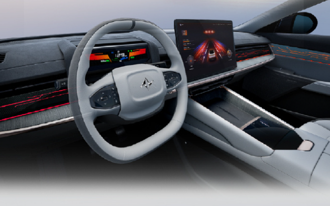 东风 eπ 007 明年上半年上市：增程 / 纯电轿车，电动剪刀门设计