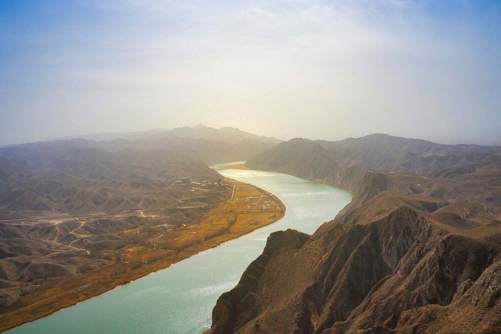 黄河宁夏青铜峡段.宋潇/摄