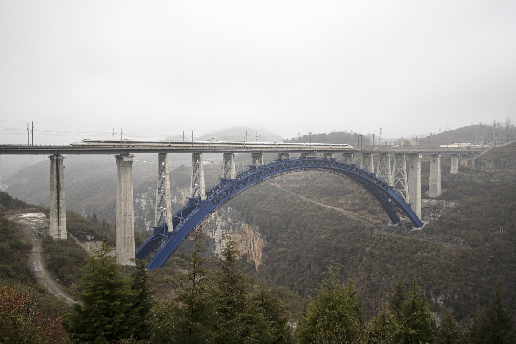 西溪河特大桥.通讯员 史开心 摄