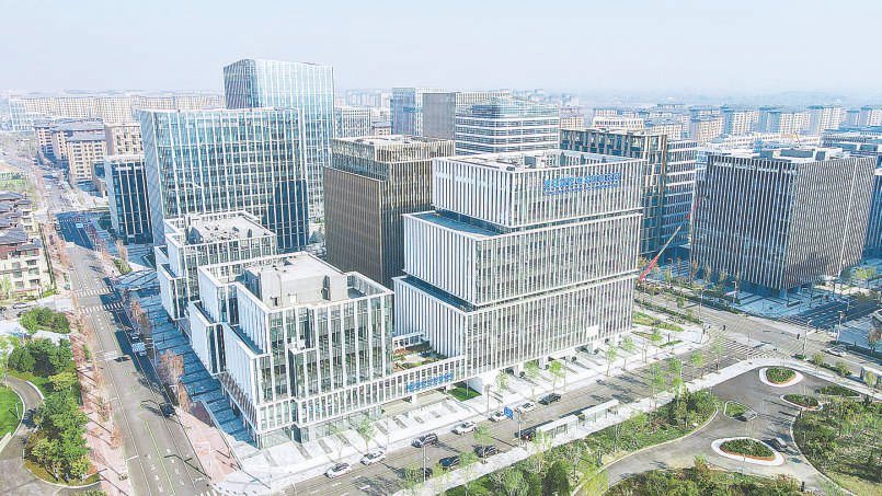 雄安新区中关村科技园.本报记者 武亦彬摄