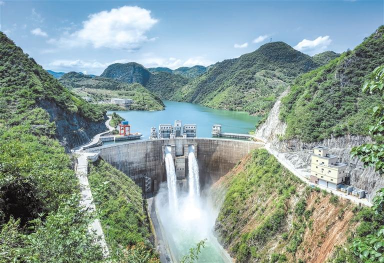 黔西南州马岭水利枢纽. 徐浩 摄