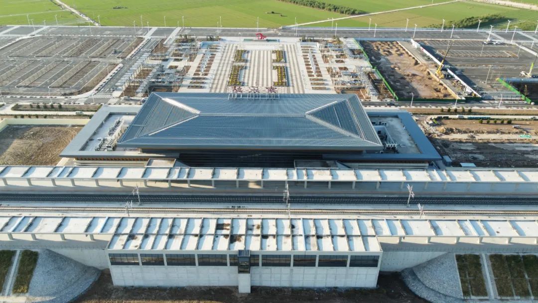 济郑高铁南乐站内部实景图来了!|仓颉_新浪财经_新浪网