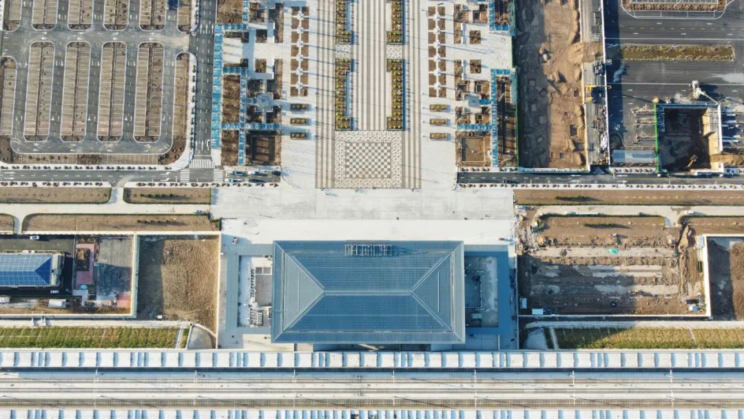 济郑高铁南乐站内部实景图来了!|仓颉_新浪财经_新浪网