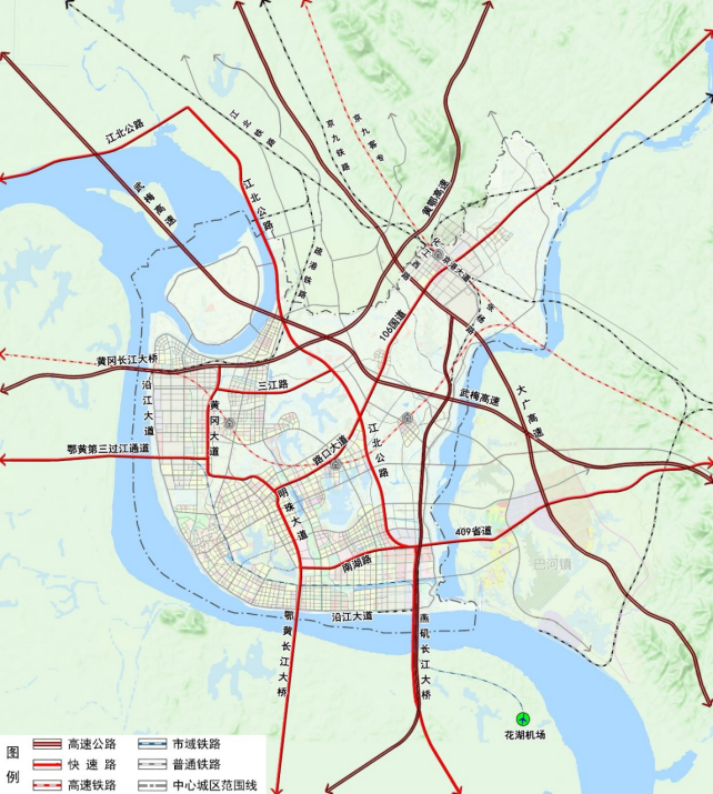 黄冈市中心城区路网专项规划(2023-2035年)获批!