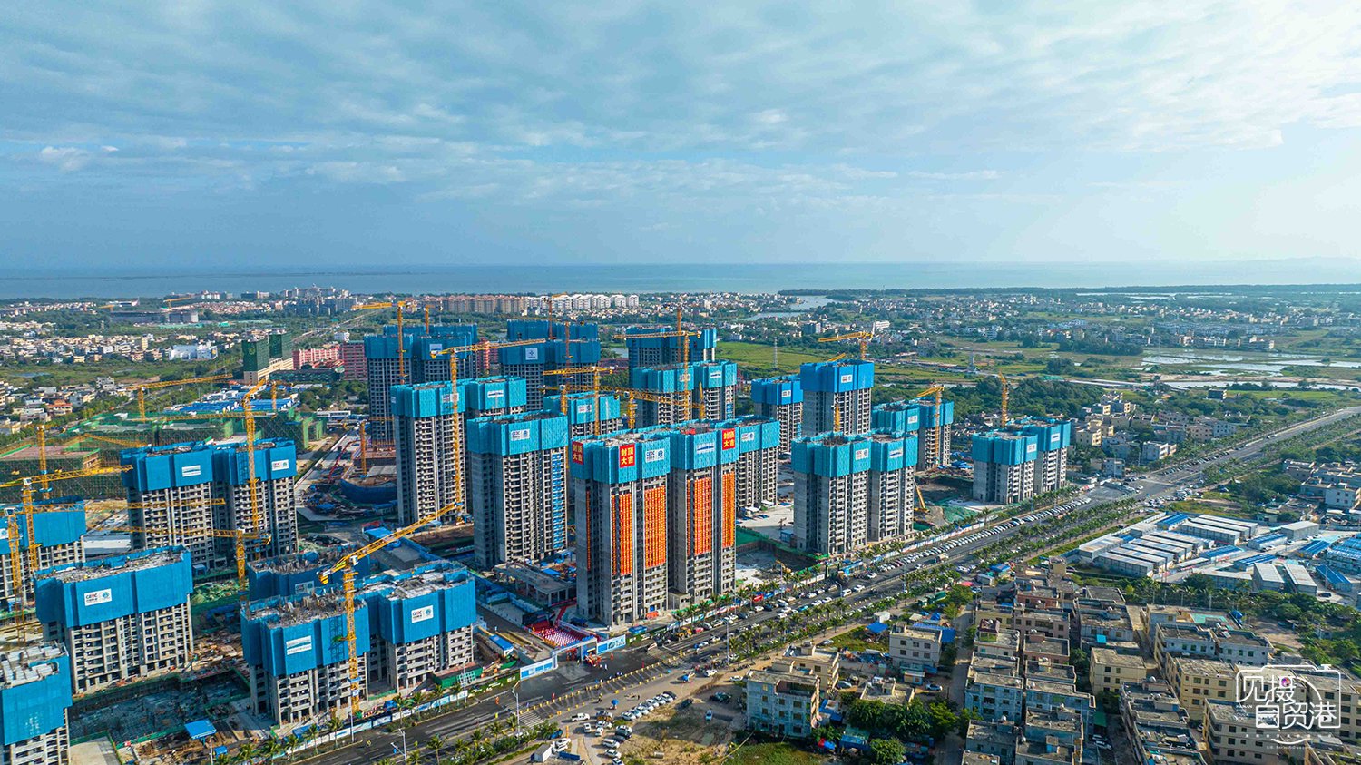 67海口江东新区椰青园s03地块项目首栋封顶|海口市_新浪财经_新浪网