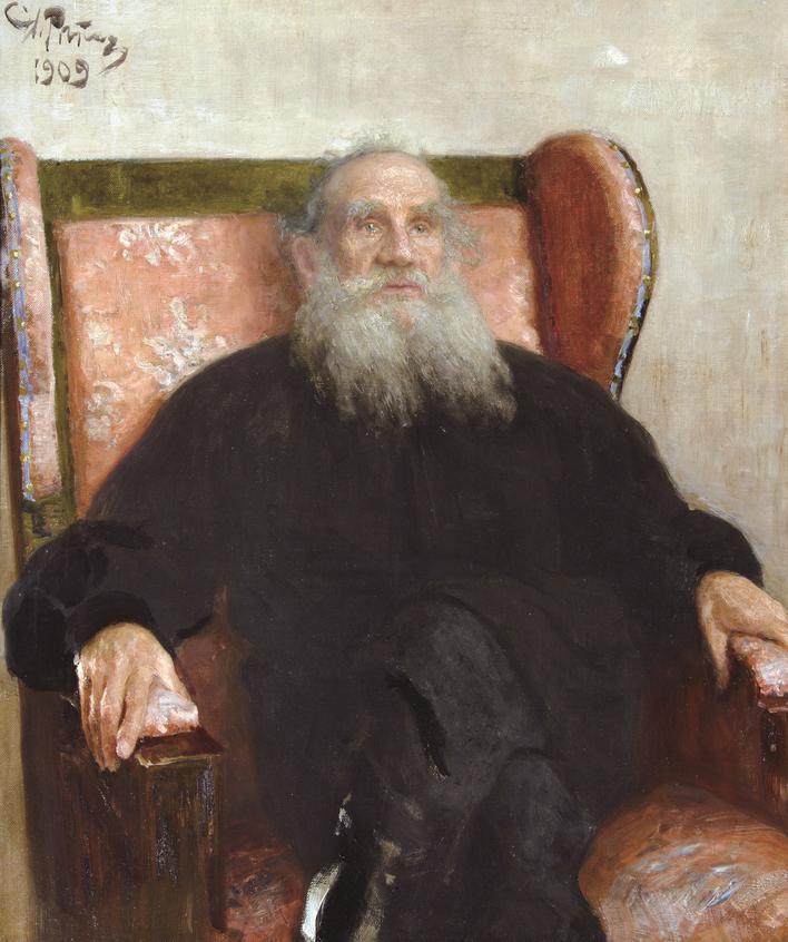 走近列宾笔下的托尔斯泰|托尔斯泰_新浪财经_新浪网