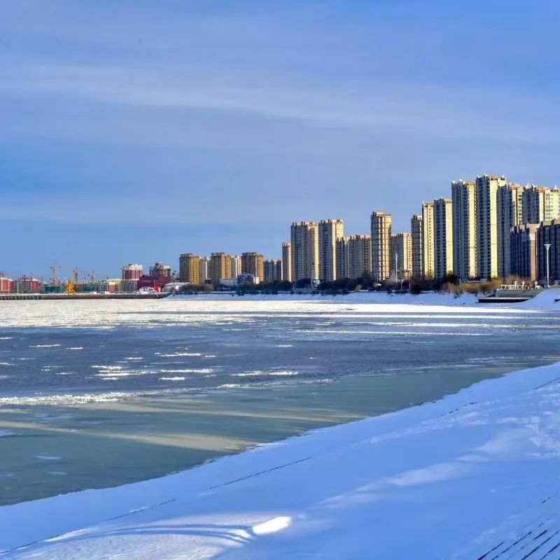 一场雪后,佳木斯的文艺腔调