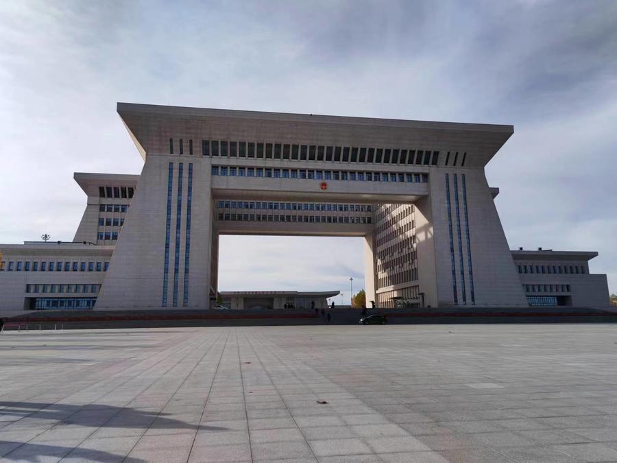 霍尔果斯第六代国门.澎湃新闻记者 谭君 图