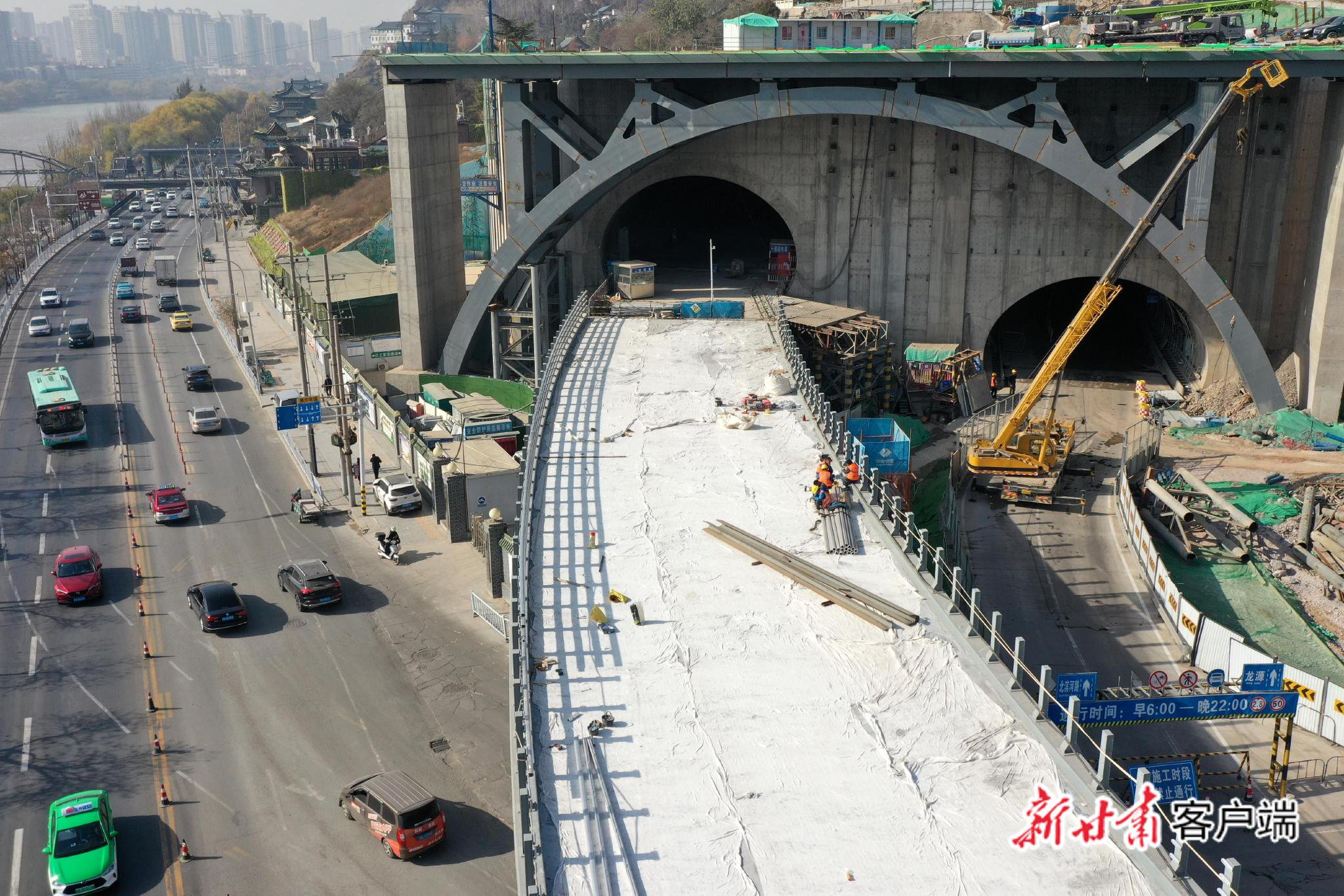 兰州白塔山隧道全线贯通 年底有望全线通车 新甘肃|甘肃省_新浪财经