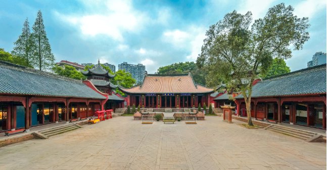 修复后的乐山文庙 乐山市住建局供图