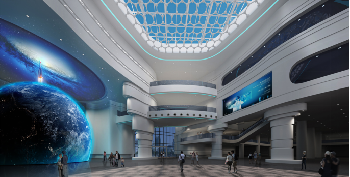 福州科技馆新馆亮相