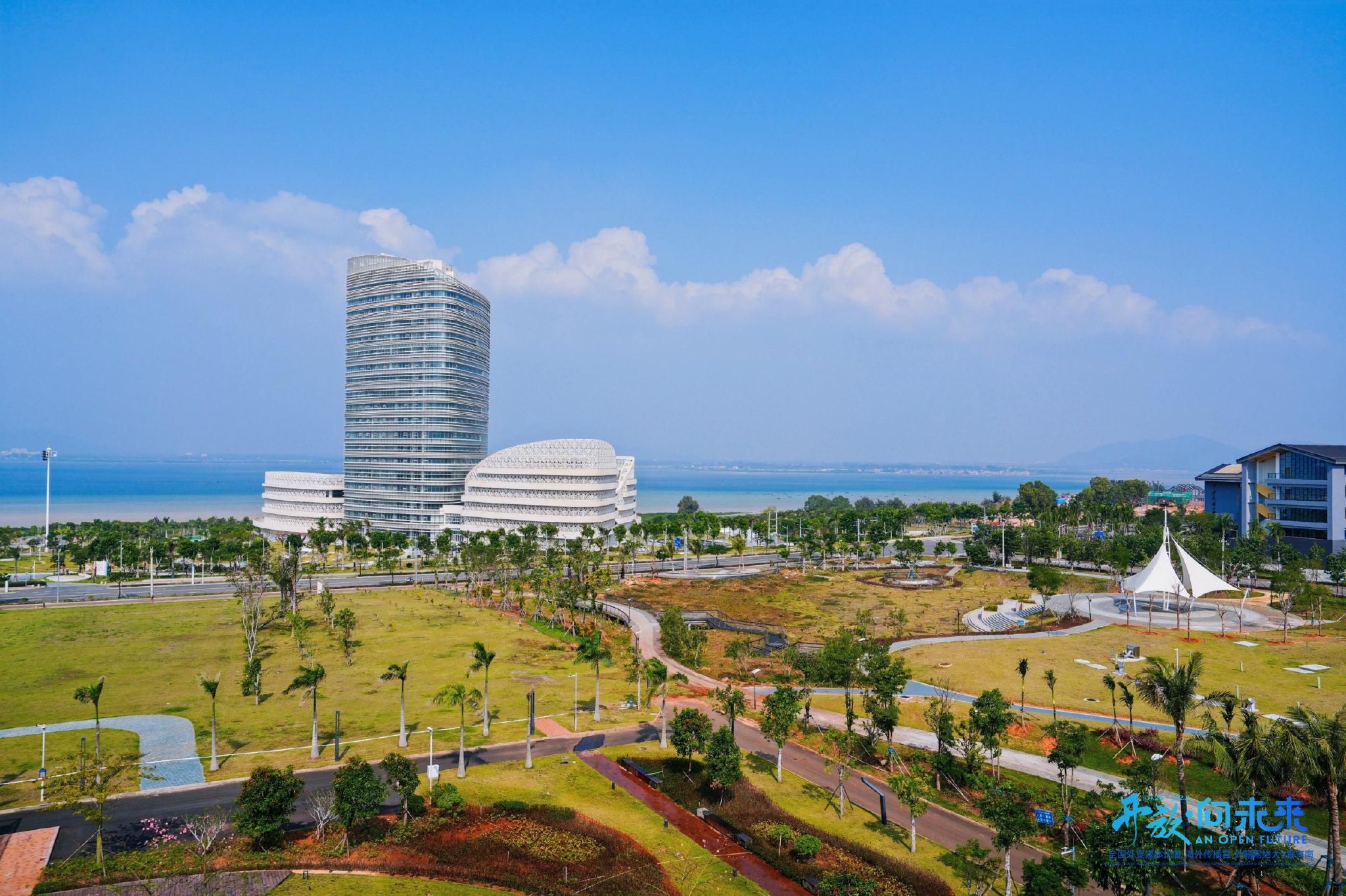 陵水黎安国际教育创新试验区.海南国际传播中心供图