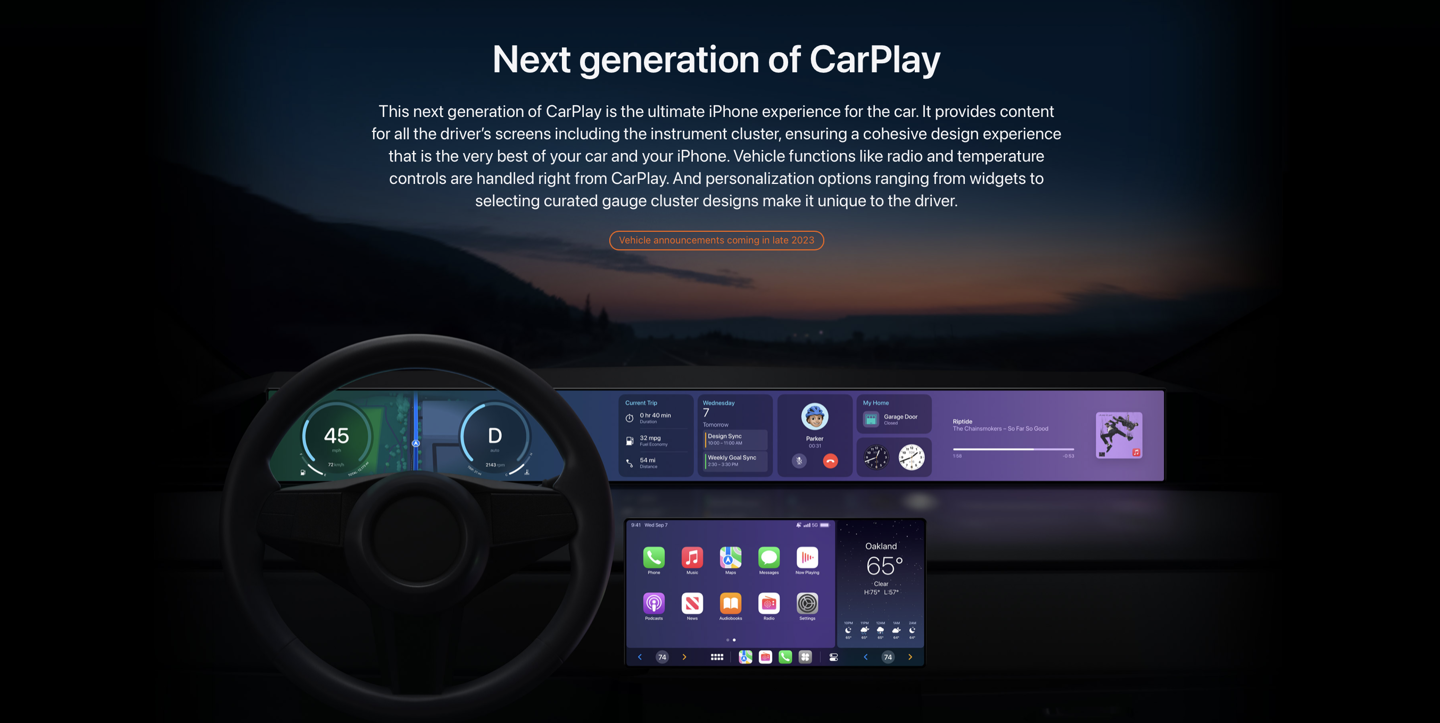 苹果新版 CarPlay 遥遥无期，此前宣称“今年年末公布支持车辆信息”