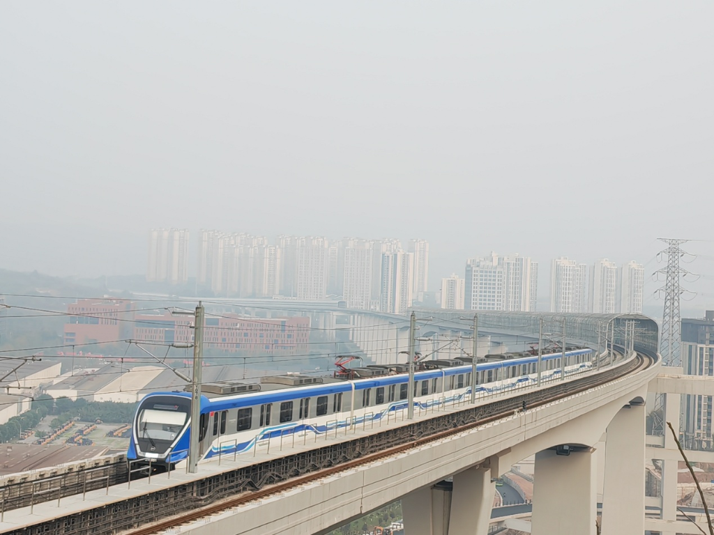 双流制首落地 解读重庆市域铁路江跳线与地铁5号线贯通的技术新突破