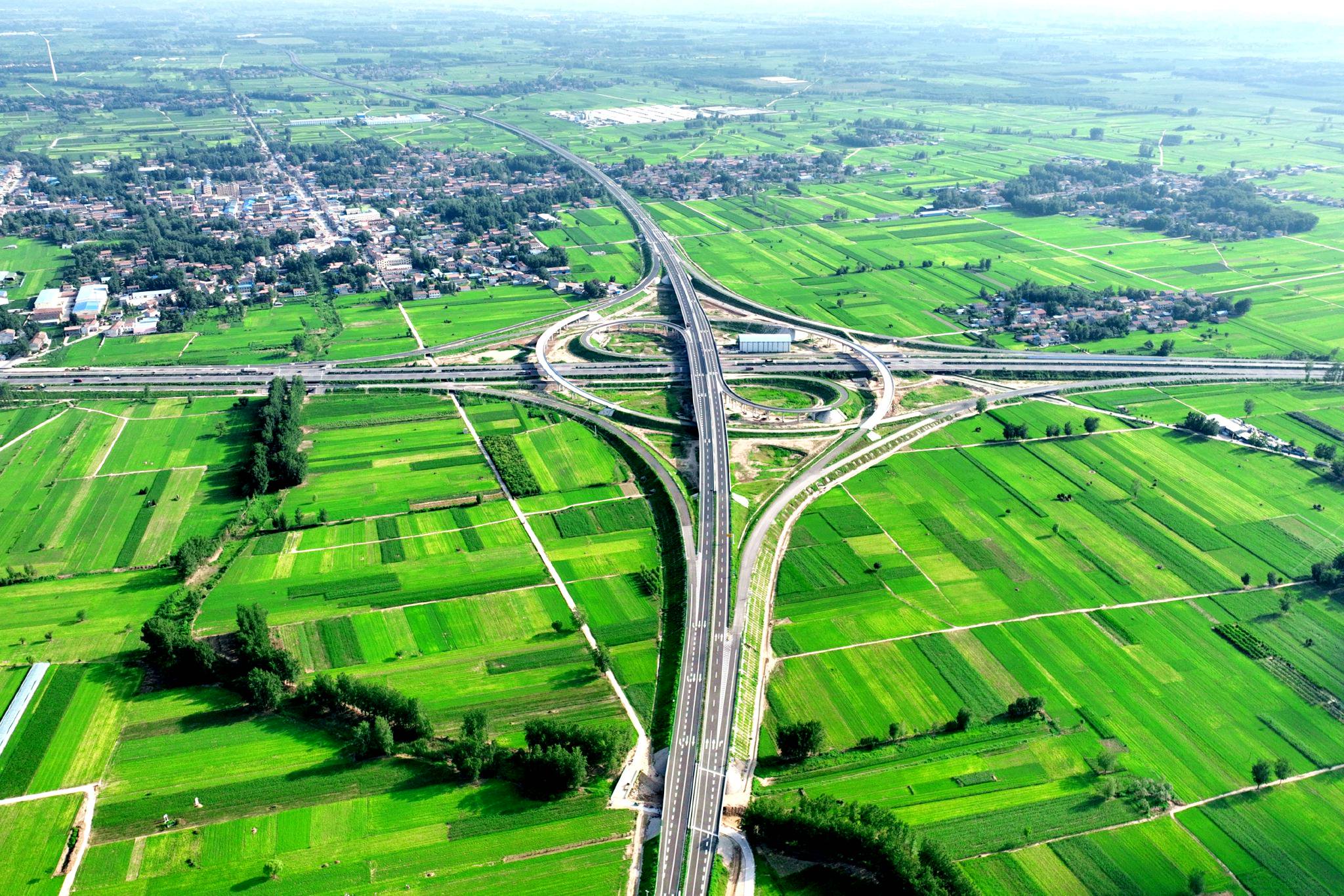 濮新高速宁沈段逻岗枢纽互通