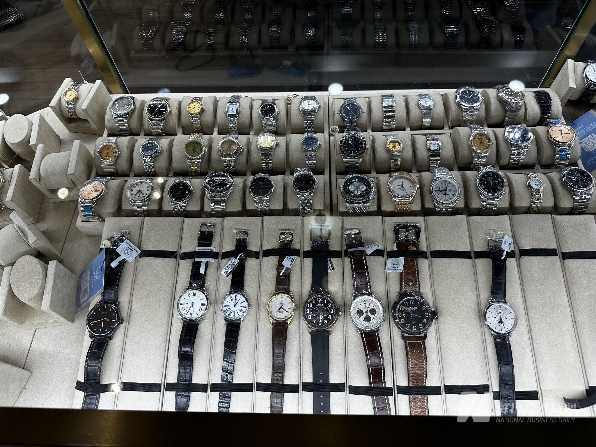 兔哥店内的展示柜台 图片来源:每经记者 黄海 摄