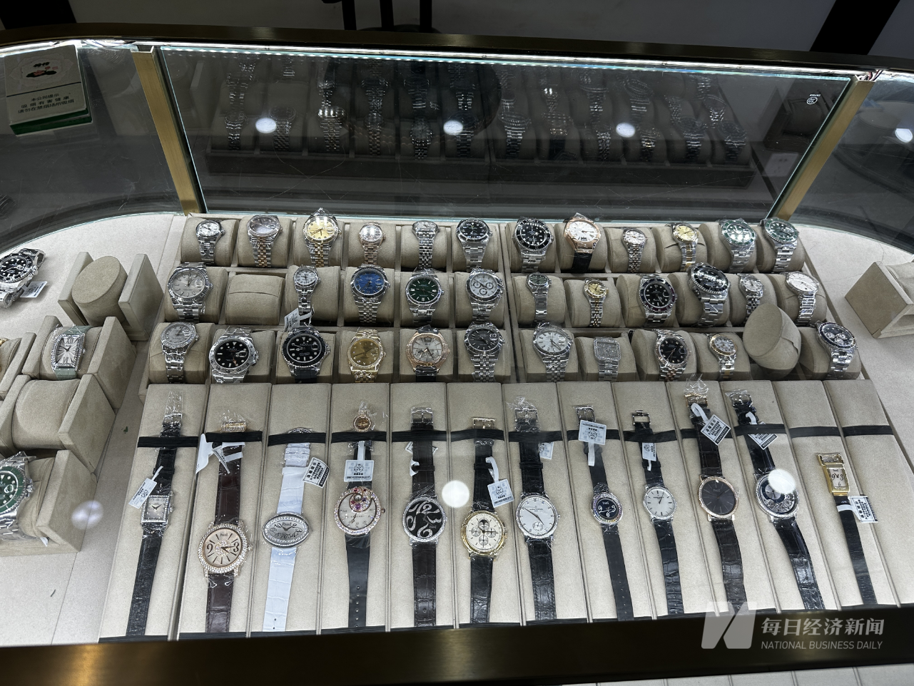 兔哥店内的展示柜台 图片来源:每经记者 黄海 摄