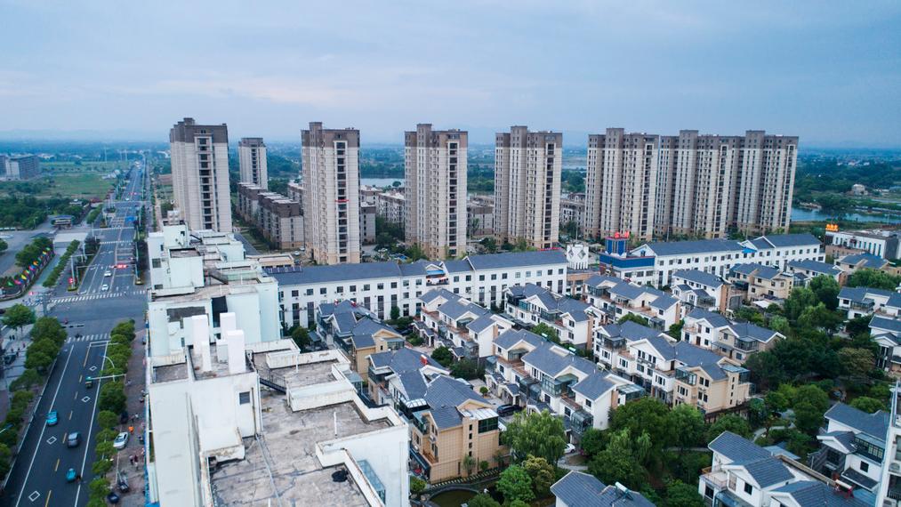 安徽省宣城市郎溪县城风光 ic 资料图