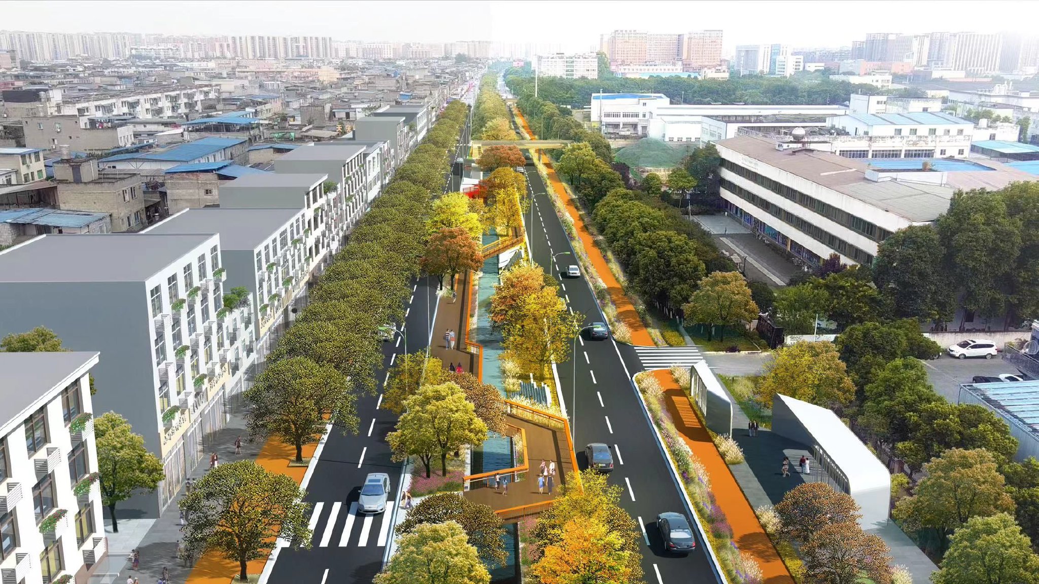 西区大道效果图