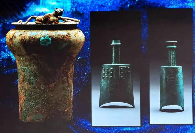 考古发掘的部分城坝遗址文物(达州博物馆供图)