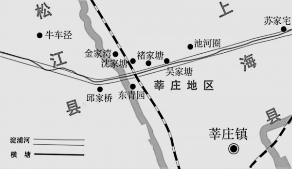 横塘,原是上海西部一条主要河道,历史悠久,她从青浦横泖出发,浩浩荡荡