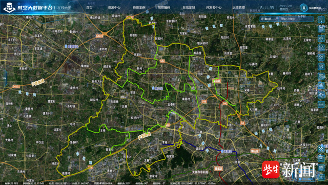 无锡惠山区城运中心建成全域三维超级地图时空地理平台