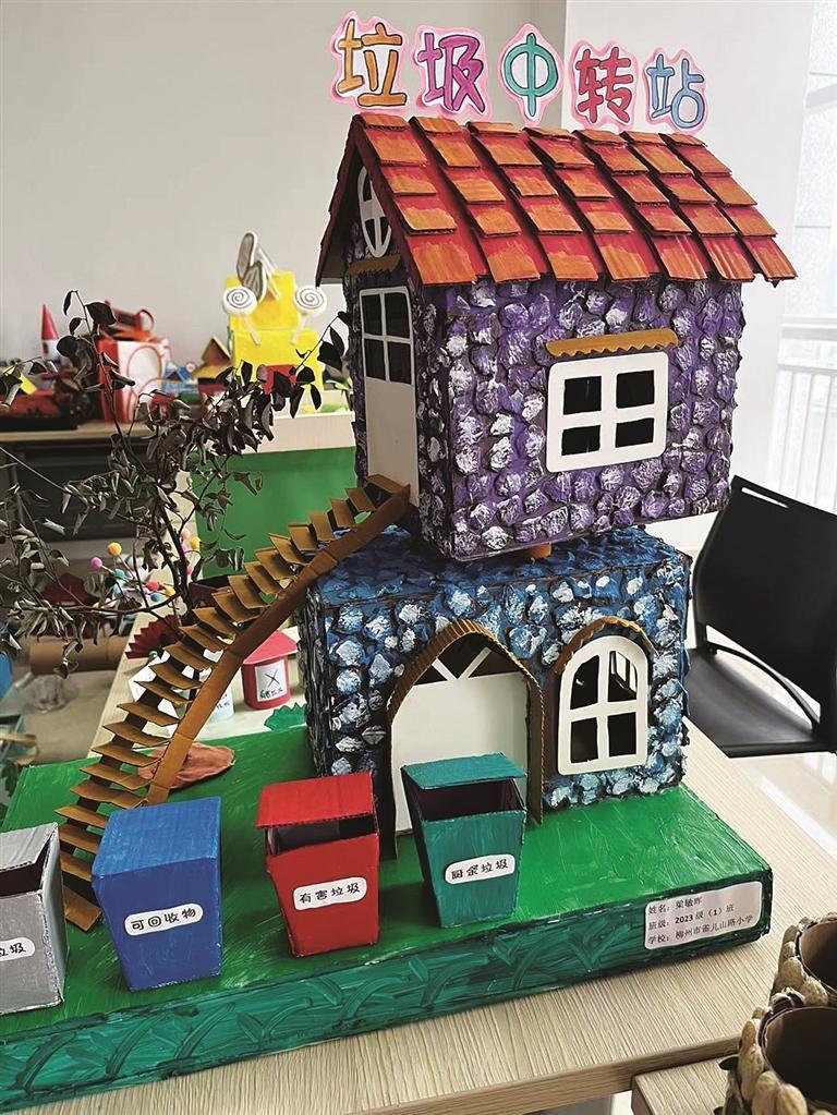 飞船,机器人可用废弃物制成!看萌娃如何打开思路