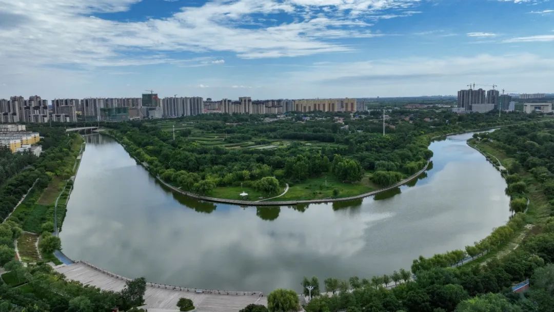 图为滏阳河实景.张占祥 摄