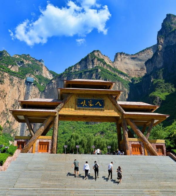 山西太行山八泉峡景区,探秘自然奇观 领略壮美风光