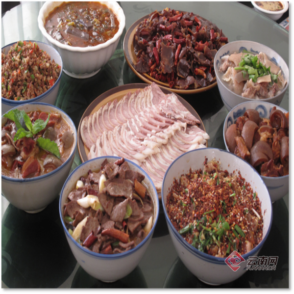 云南名吃:会泽羊八碗&nbsp;供图